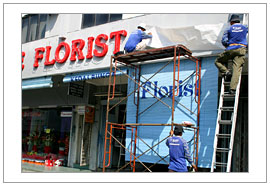 Alice Florst Neon Signboard