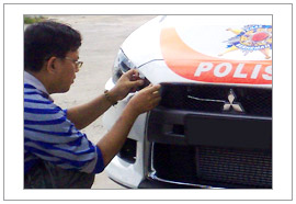 New police car