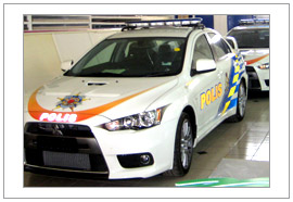 New police car